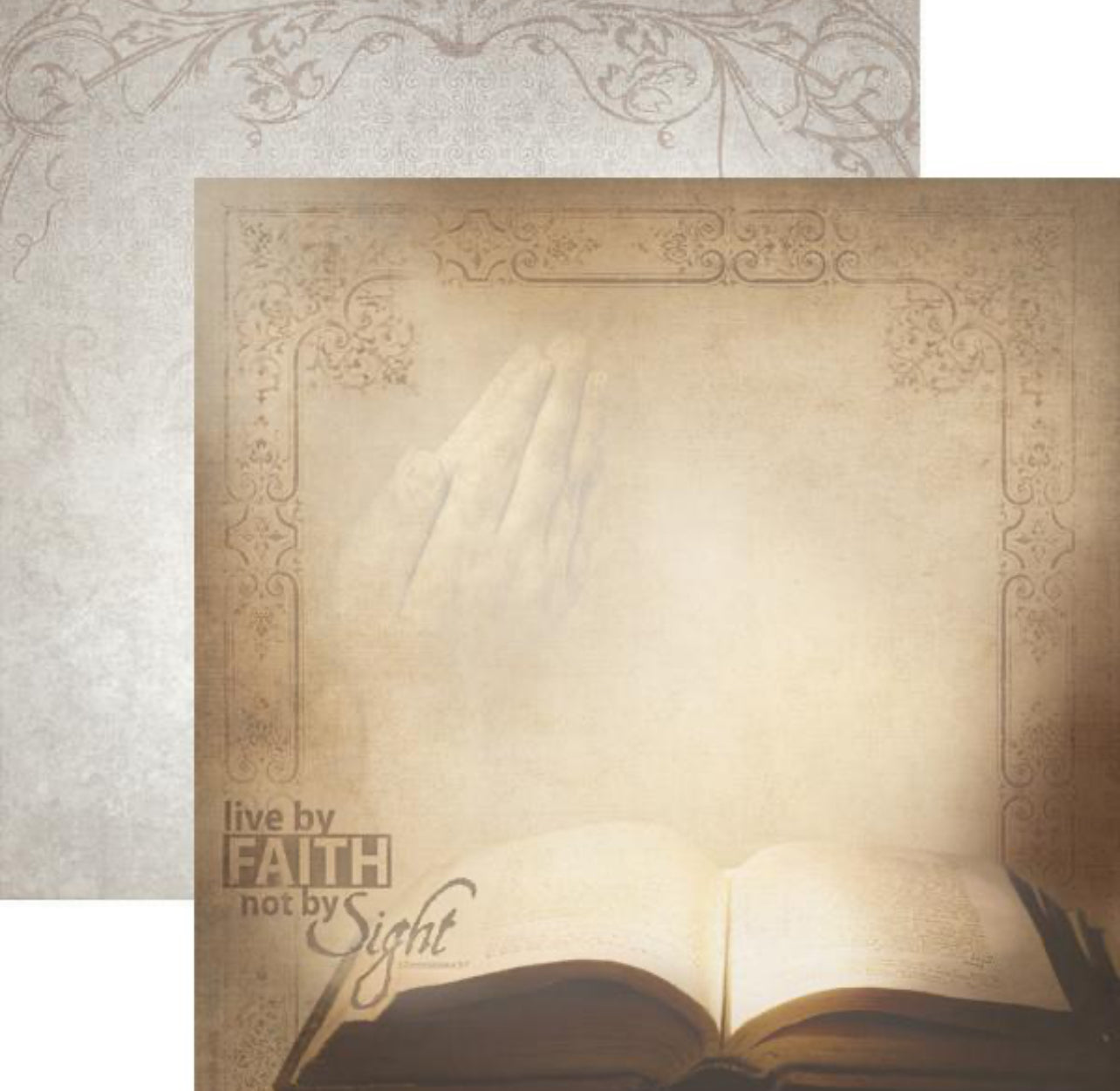 Holy Bible 12x12 Double Sided Scrapbook Paper-Best Seller